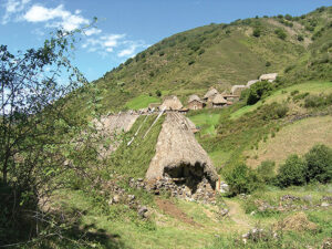 La braña es una costrucción típica de Somiedo