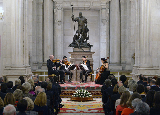 El Palacio Real acogerá el estreno de la obra de Halffter sobre Cervantes
