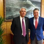 El Presidente de UDP, Satur Álvarez, mantuvo un encuentro con el Secretario de Estado de Seguridad Social, Tomás Burgos.