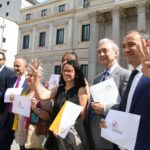 Representantes de entidades de mayores como UDP junto al CEAPS en el Congreso de los diputados