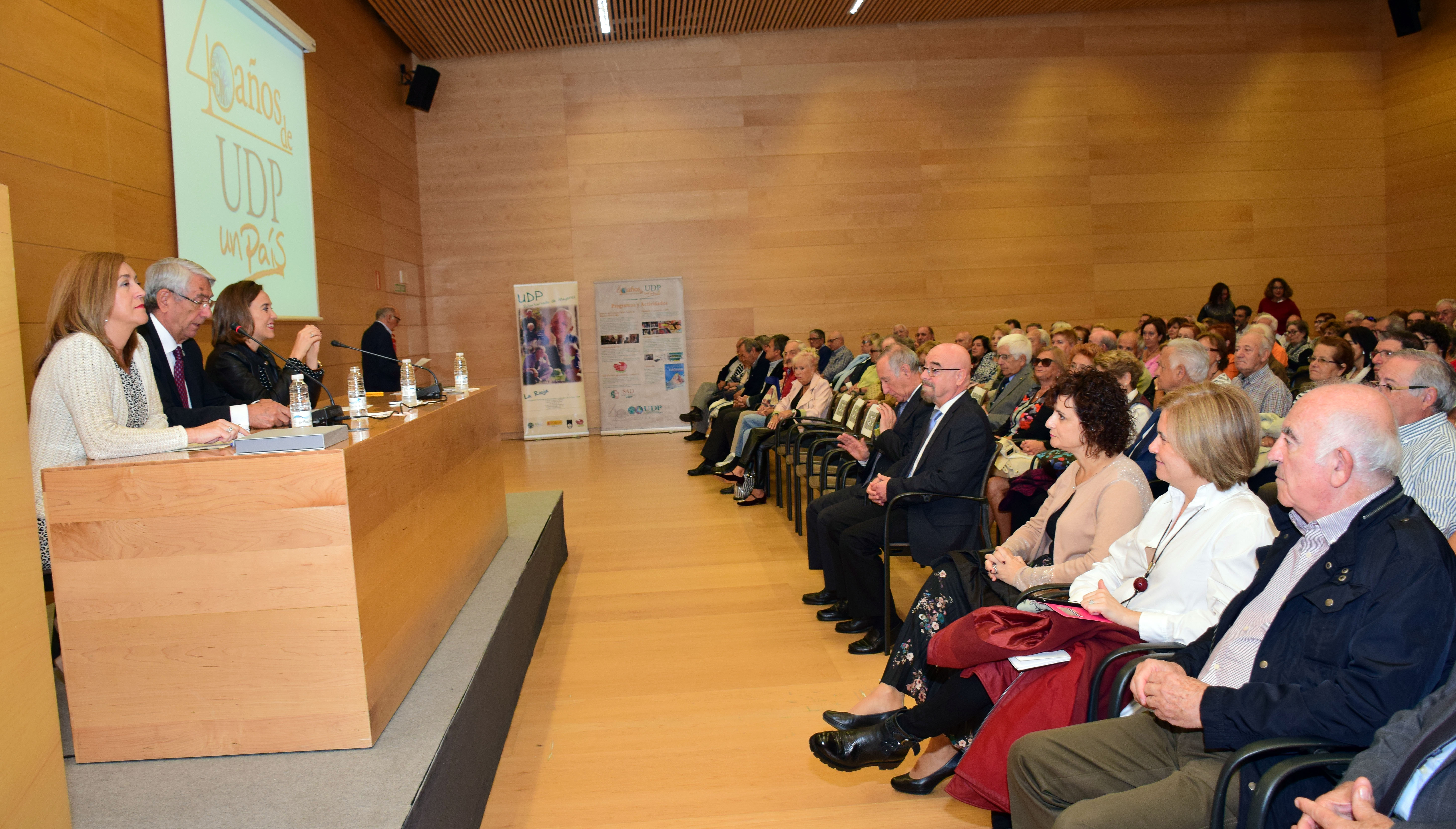 La Asociación de Pensionistas y Jubilados de La Rioja, celebra su 40 aniversario