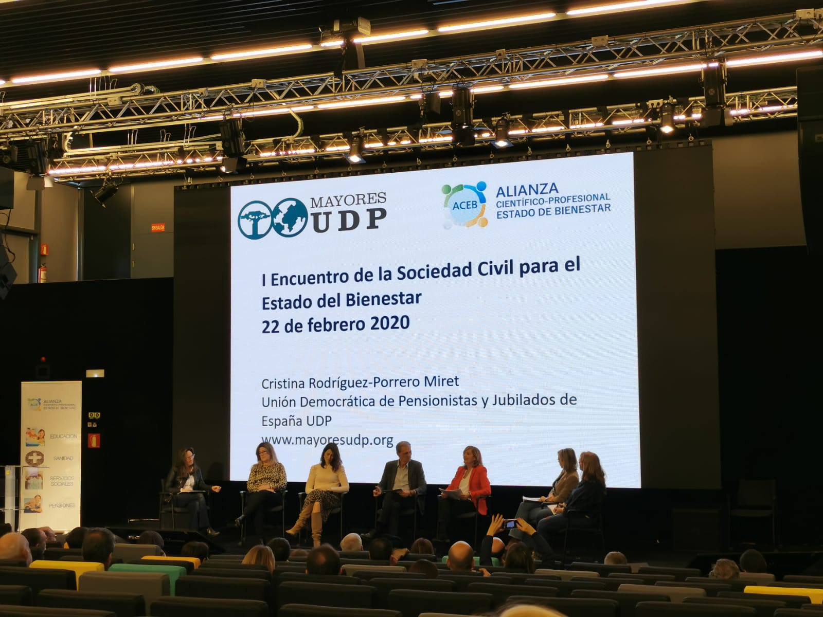 UDP participa en el I Encuentro de Sociedad Civil para el Estado de Bienestar