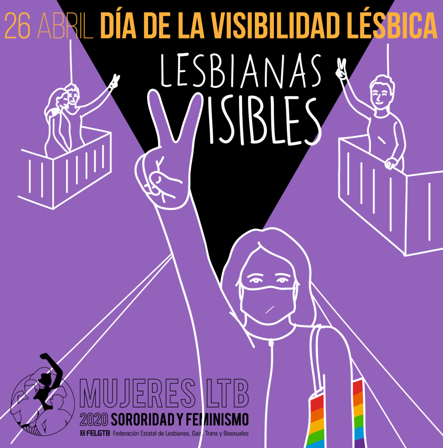 Día de la Visibilidad Lésbica: 26 de abril de 2020