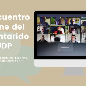 I encuentro online del Voluntarido UDP