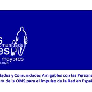 red de ciudades amigables con las personas mayores