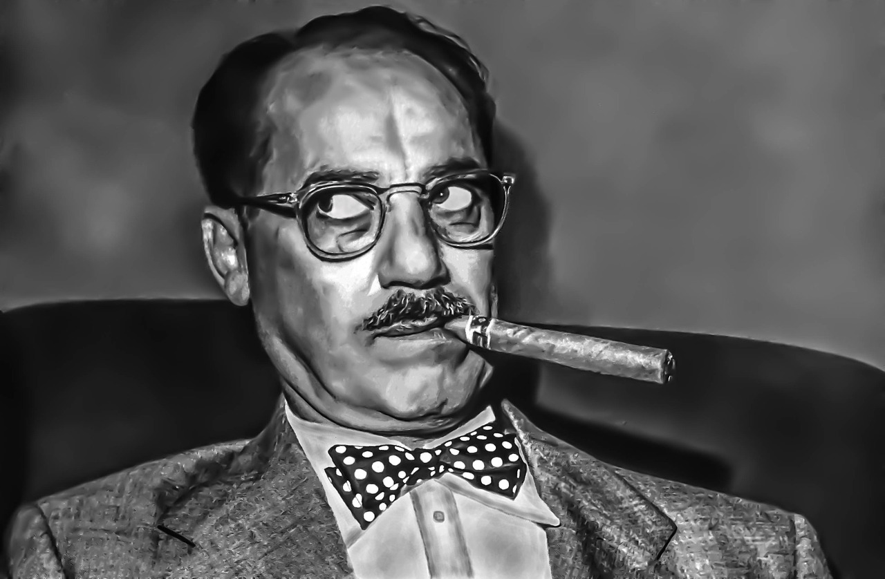 Retrato de Groucho-marx