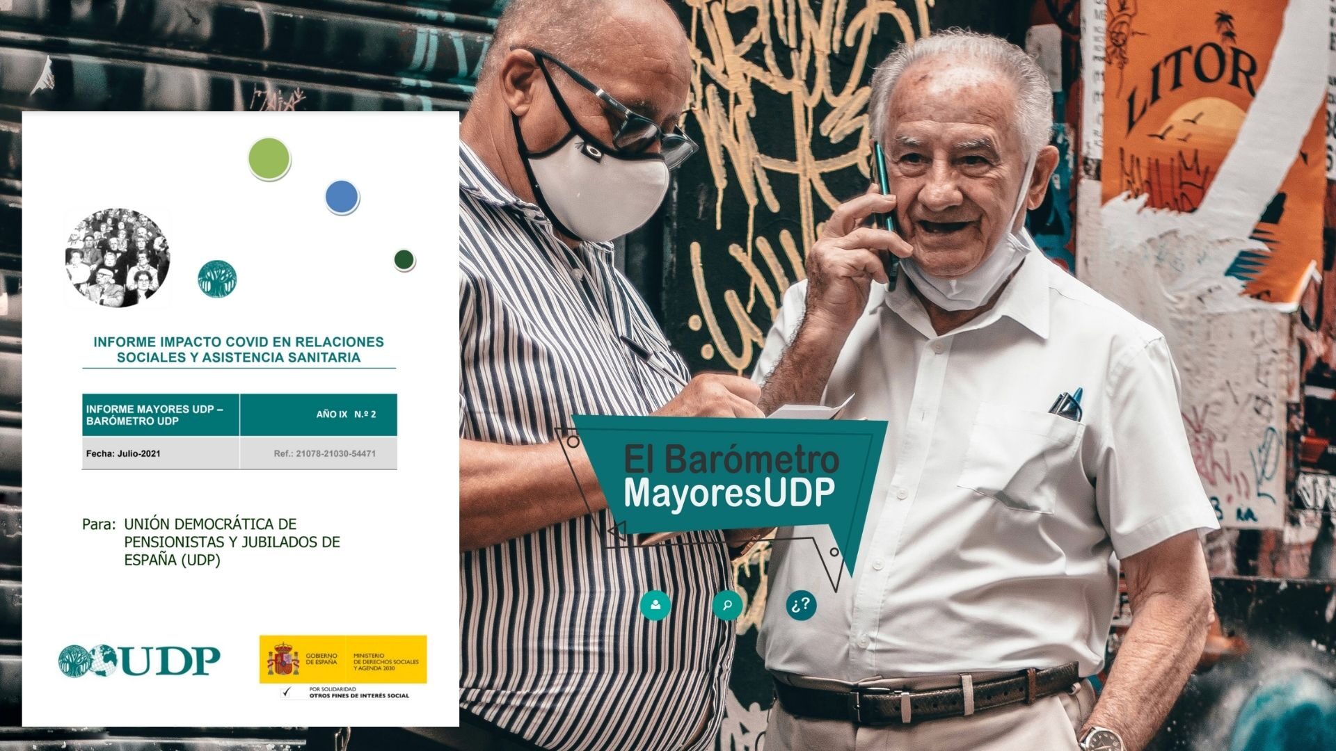 Impacto COVID en las Personas Mayores, nuevo informe del Barómetro MayoresUDP