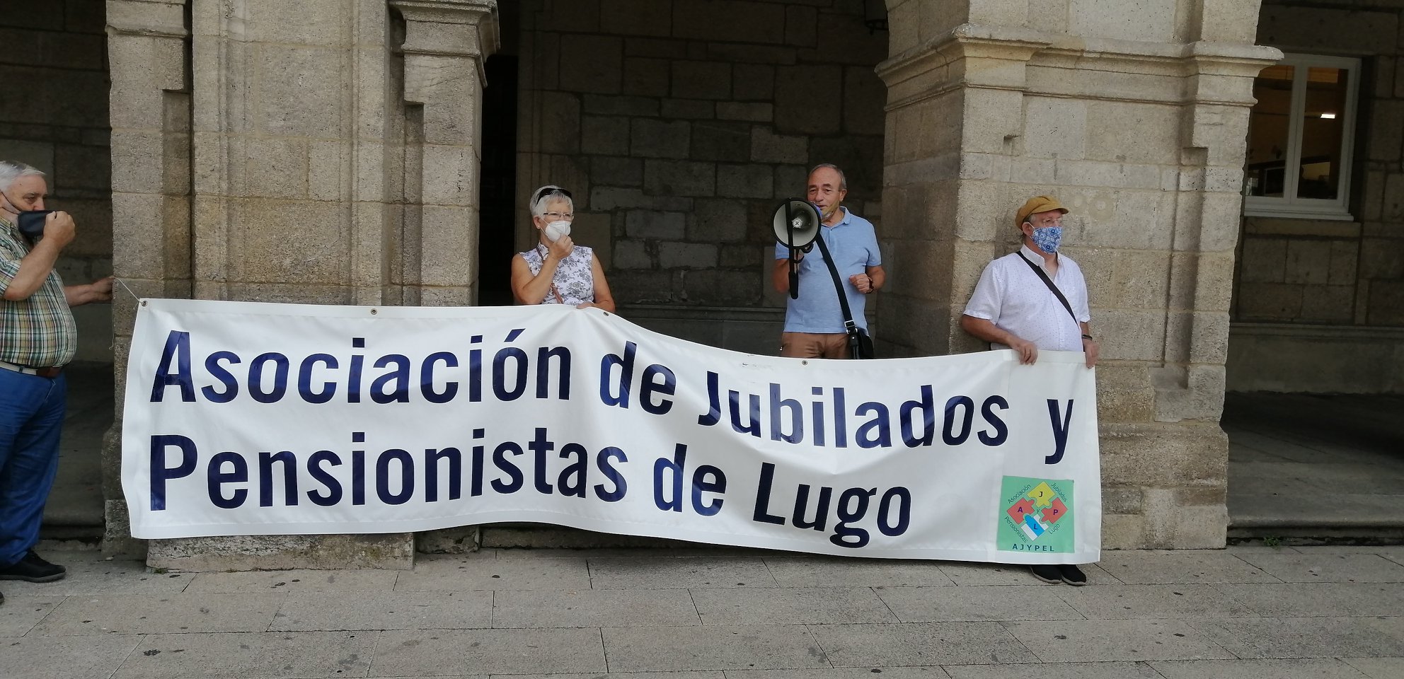 La Asociación de Jubilados y Pensionistas de Lugo, convoca una concentración de Personas Mayores