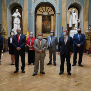 Presentación de la Plataforma de Mayores y Pensionistas en el senado