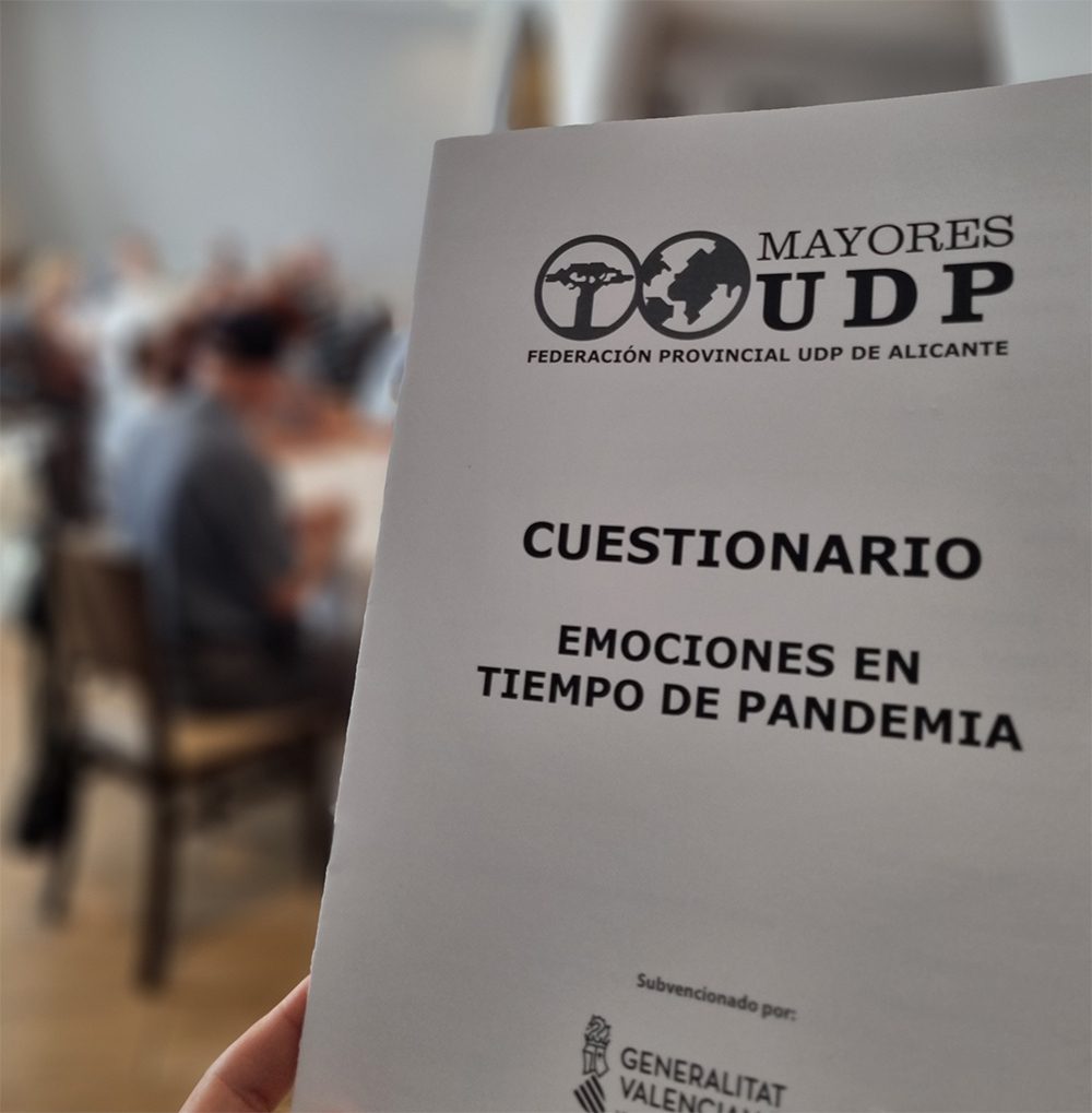 UDP Alicante celebra la décima jornada de "emociones en tiempo de pandemia"