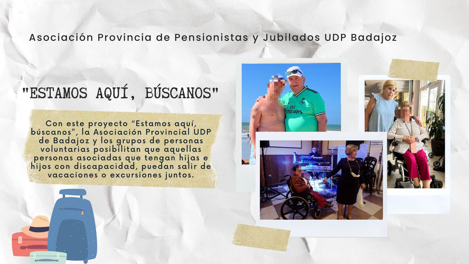UDP BADAJOZ Proyecto voluntariado