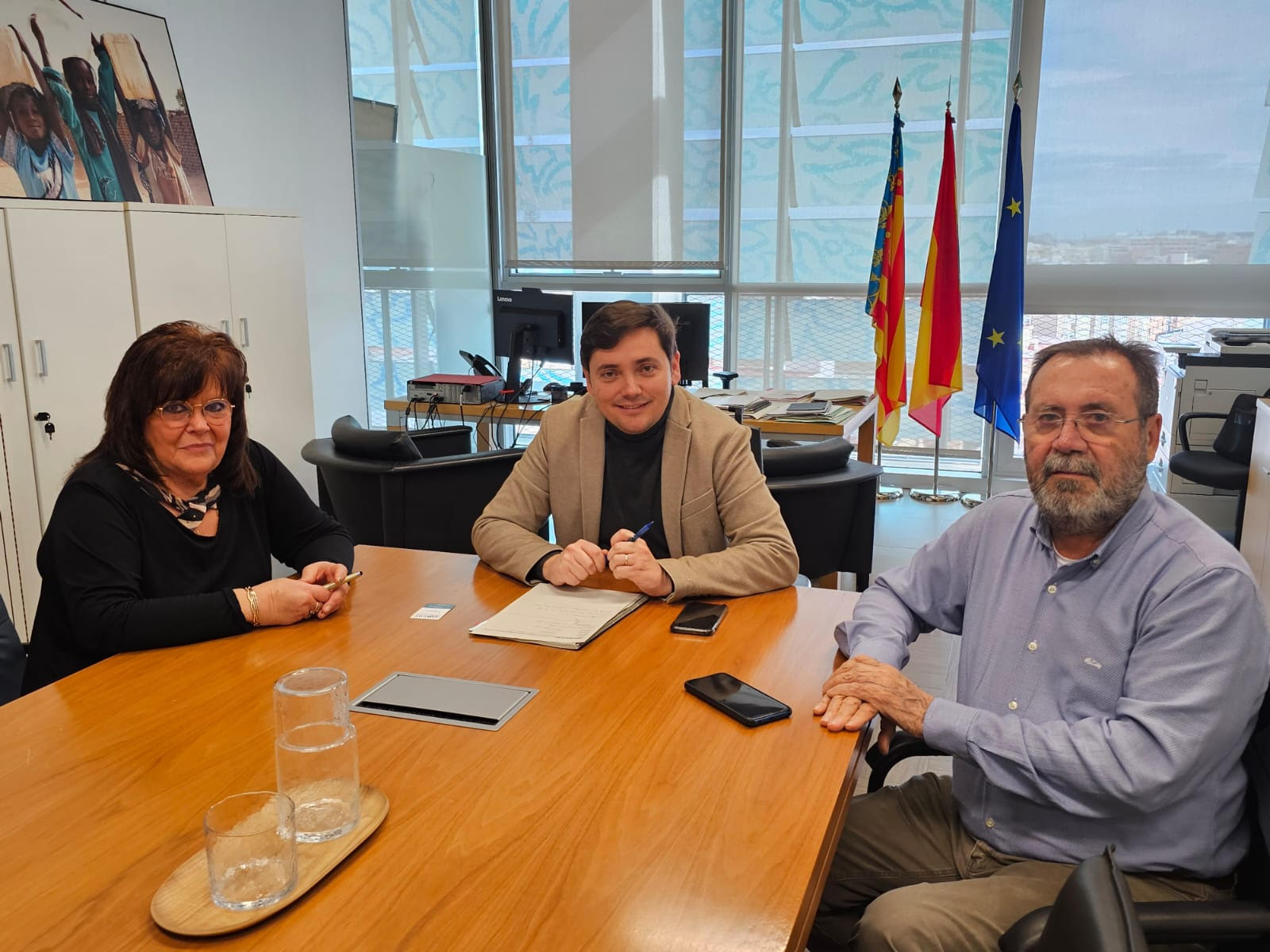 UDP Valencia traslada las necesidades las personas mayores valencianas al Consell