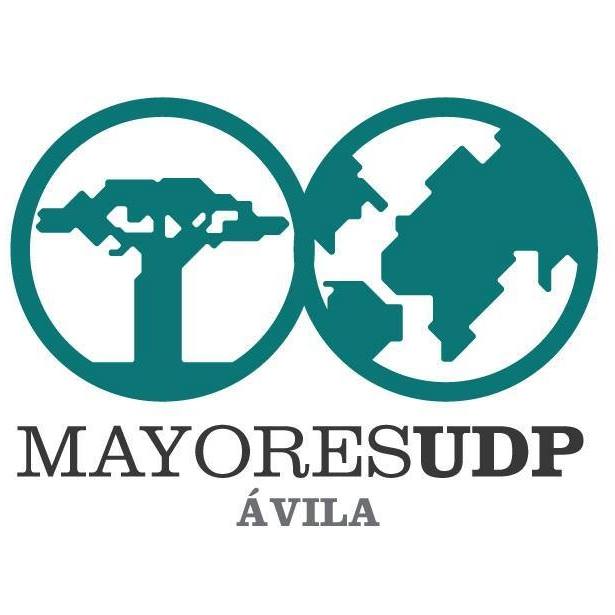 Logotipo de la Federación Provincial de Mayores UDP de Ávila, «Las Murallas»