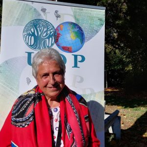 Inmaculada Ruiz Martín, presidenta de UDP, en un evento institucional.