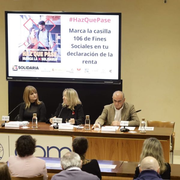 Las ONG presentan la campaña de la XSolidaria 2025